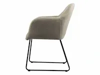 6x design eetkamerstoel ecru 22123-01 - afbeelding 2 van  4