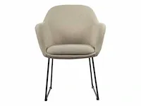 6x design eetkamerstoel ecru 22123-01 - afbeelding 3 van  4