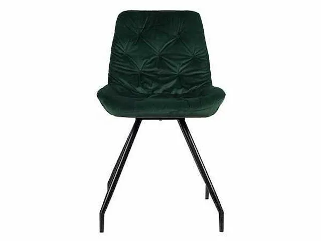 6x design eetkamerstoel groen 1808 - afbeelding 2 van  5