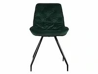 6x design eetkamerstoel groen 1808 - afbeelding 2 van  5