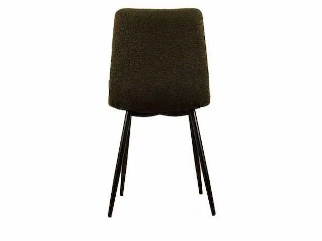 6x design eetkamerstoel groen boucle 7094 - afbeelding 2 van  3