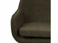 6x design eetkamerstoel groen boucle - afbeelding 3 van  6