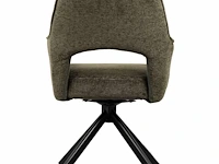 6x design eetkamerstoel groen brio - afbeelding 4 van  5