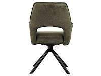 6x design eetkamerstoel groen brio - afbeelding 4 van  5