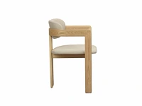 6x design eetkamerstoel japndi-naturel - afbeelding 2 van  5