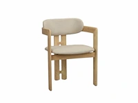 6x design eetkamerstoel japndi-naturel - afbeelding 4 van  5