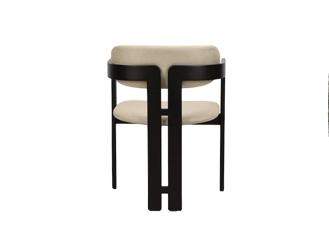 6x design eetkamerstoel japndi-zwart - afbeelding 1 van  5