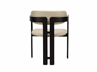 6x design eetkamerstoel japndi-zwart - afbeelding 1 van  5