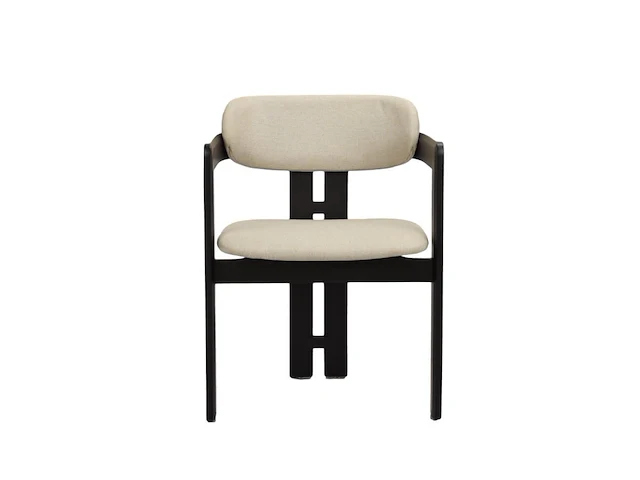 6x design eetkamerstoel japndi-zwart - afbeelding 2 van  5