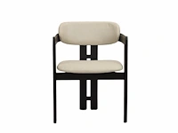 6x design eetkamerstoel japndi-zwart - afbeelding 2 van  5