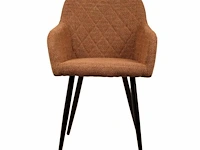 6x design eetkamerstoel koper weave - afbeelding 4 van  4