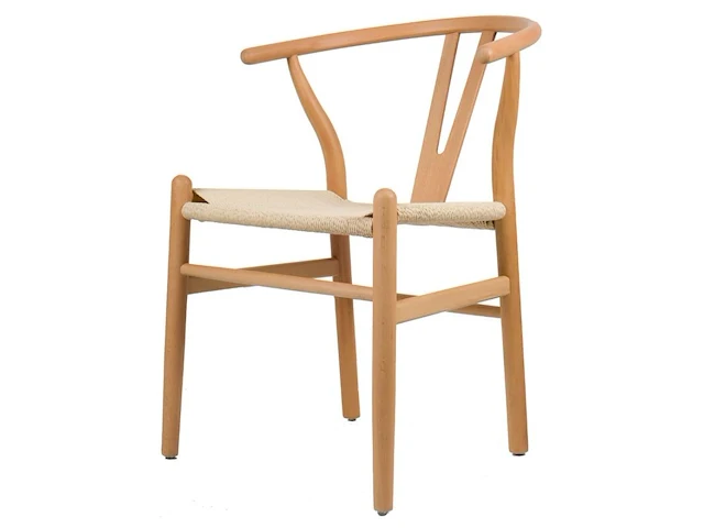 6x design eetkamerstoel natural - afbeelding 1 van  4