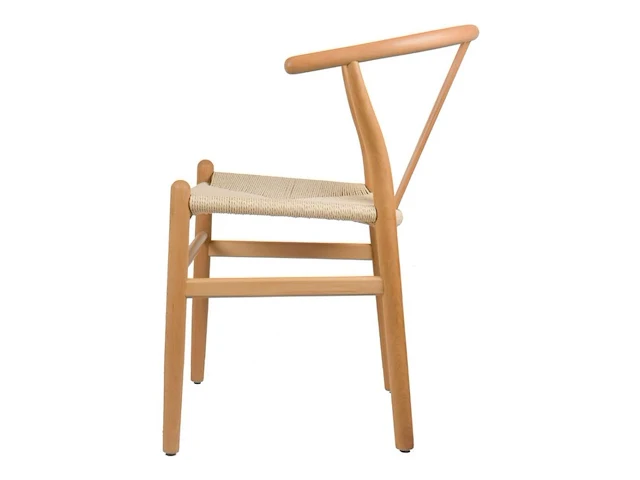 6x design eetkamerstoel natural - afbeelding 3 van  4