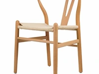 6x design eetkamerstoel natural - afbeelding 1 van  4