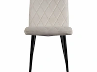 6x design eetkamerstoel off white - afbeelding 2 van  5