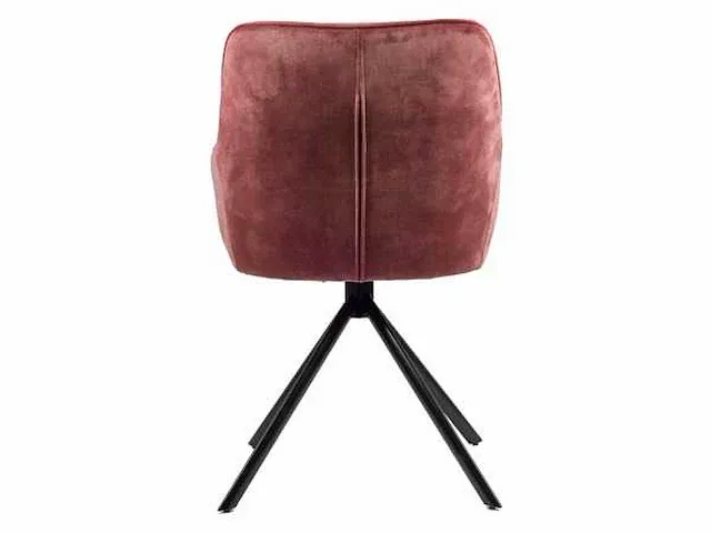 6x design eetkamerstoel roos velvet 9152 - afbeelding 2 van  4