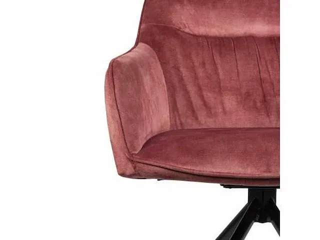 6x design eetkamerstoel roos velvet 9152 - afbeelding 4 van  4