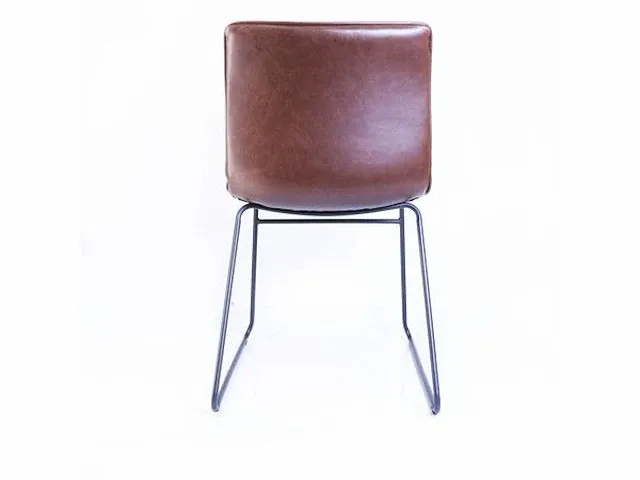 6x design eetkamerstoel sm bruin - afbeelding 4 van  4