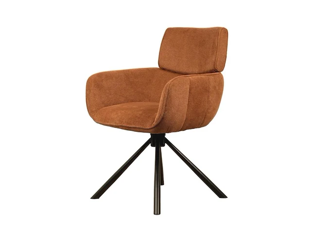 6x design eetkamerstoel tan - afbeelding 1 van  4
