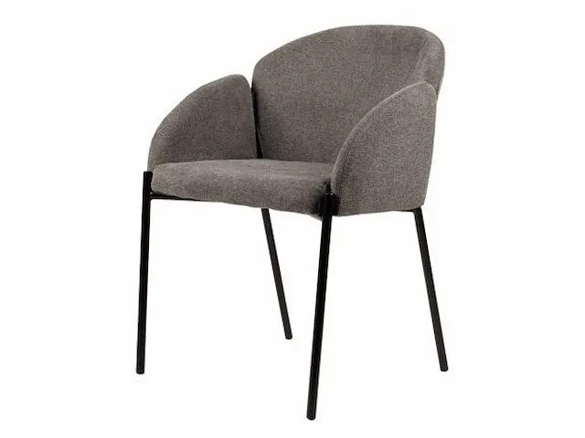 6x design eetkamerstoel weave grijs - afbeelding 1 van  4