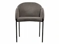 6x design eetkamerstoel weave grijs - afbeelding 2 van  4