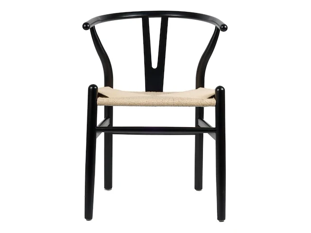 6x design eetkamerstoel zwart beige - afbeelding 2 van  4