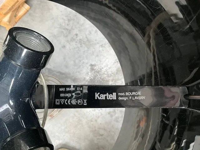 6x design tafellamp kartell bougie - afbeelding 3 van  5