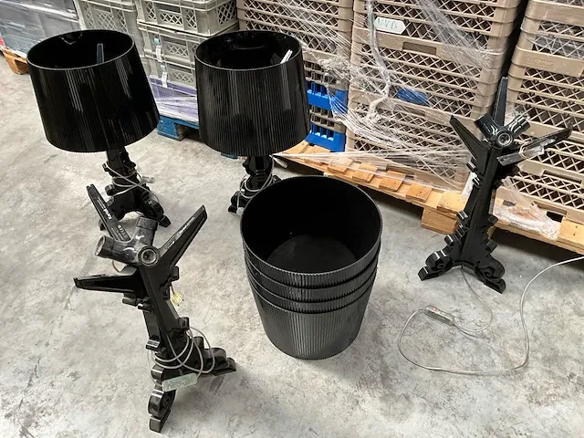 6x design tafellamp kartell bougie - afbeelding 4 van  5