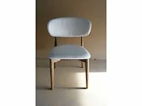 6x dianne walnoot stoelen - afbeelding 2 van  5
