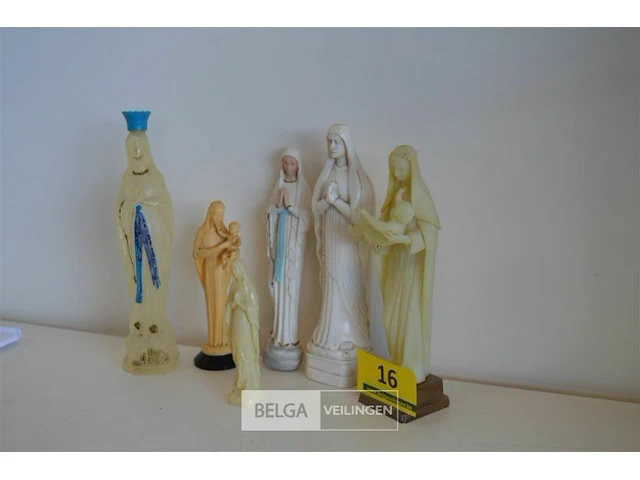 6x div maria beeldjes - afbeelding 2 van  6
