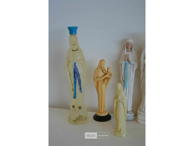 6x div maria beeldjes - afbeelding 3 van  6