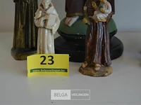 6x div pater beeldjes - afbeelding 5 van  5