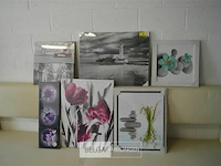 6x diverse kunstwerkjes - afbeelding 1 van  2