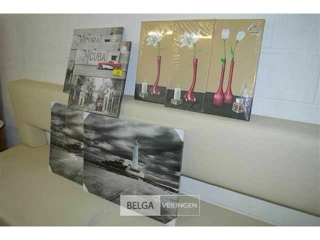 6x diverse kunstwerkjes - afbeelding 2 van  2