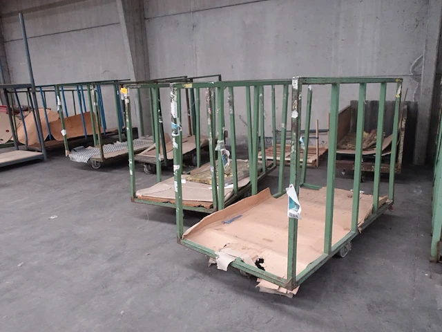 6x diverse metalen transportkar - afbeelding 1 van  4