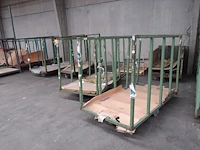 6x diverse metalen transportkar - afbeelding 1 van  4