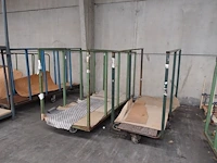 6x diverse metalen transportkar - afbeelding 2 van  4