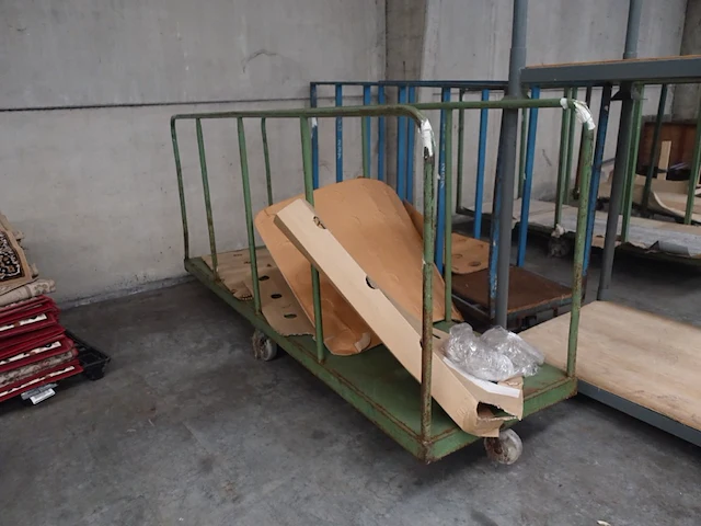 6x diverse metalen transportkar - afbeelding 3 van  4