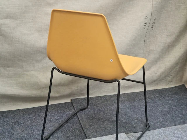 6x eetkamerstoel mara yellow pp - afbeelding 4 van  5