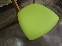 6x eetkamerstoel mia green pu - afbeelding 3 van  7