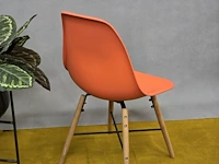 6x eetkamerstoel romy orange pp - afbeelding 5 van  5
