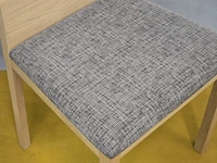 6x eetkamerstoel wooden - afbeelding 4 van  7