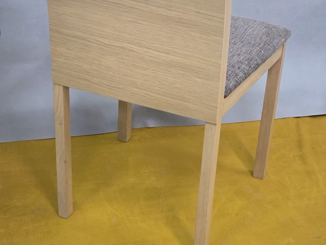 6x eetkamerstoel wooden - afbeelding 7 van  7