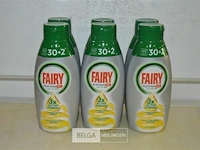 6x fairy platinum gel vaatwasser 650ml - afbeelding 1 van  2