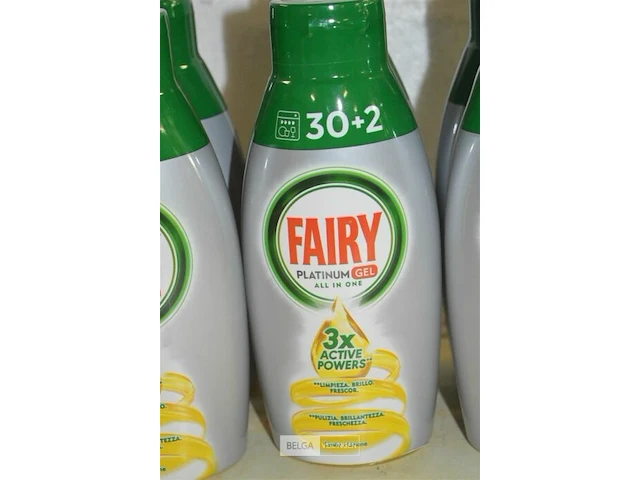 6x fairy platinum gel vaatwasser 650ml - afbeelding 2 van  2