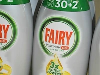 6x fairy platinum gel vaatwasser 650ml - afbeelding 2 van  2