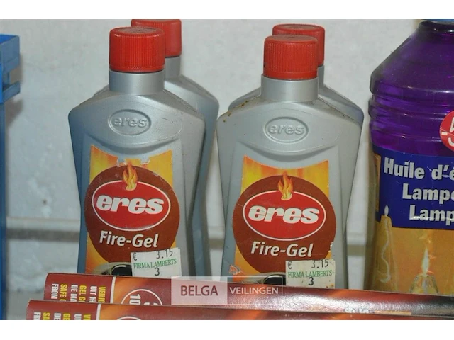 6x firegel eres, 1 l lampenolie en 5x eres firegel brandpasta - afbeelding 3 van  4