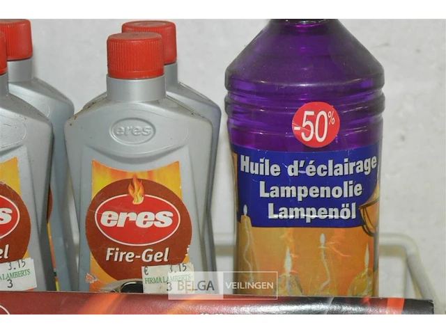 6x firegel eres, 1 l lampenolie en 5x eres firegel brandpasta - afbeelding 4 van  4