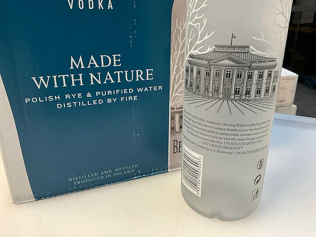 6x fles vodka belvedere poland - afbeelding 3 van  4