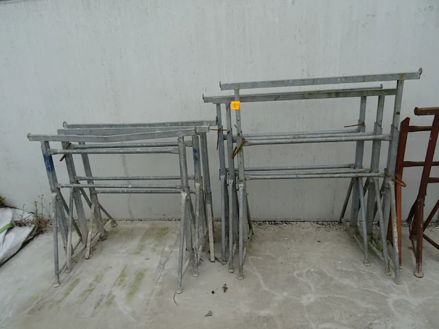 6x galva schraag + 3x metalen schraag - afbeelding 2 van  3